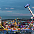 Adventure Island Theme Park at Twilight