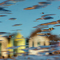 Beach Hut Reflections